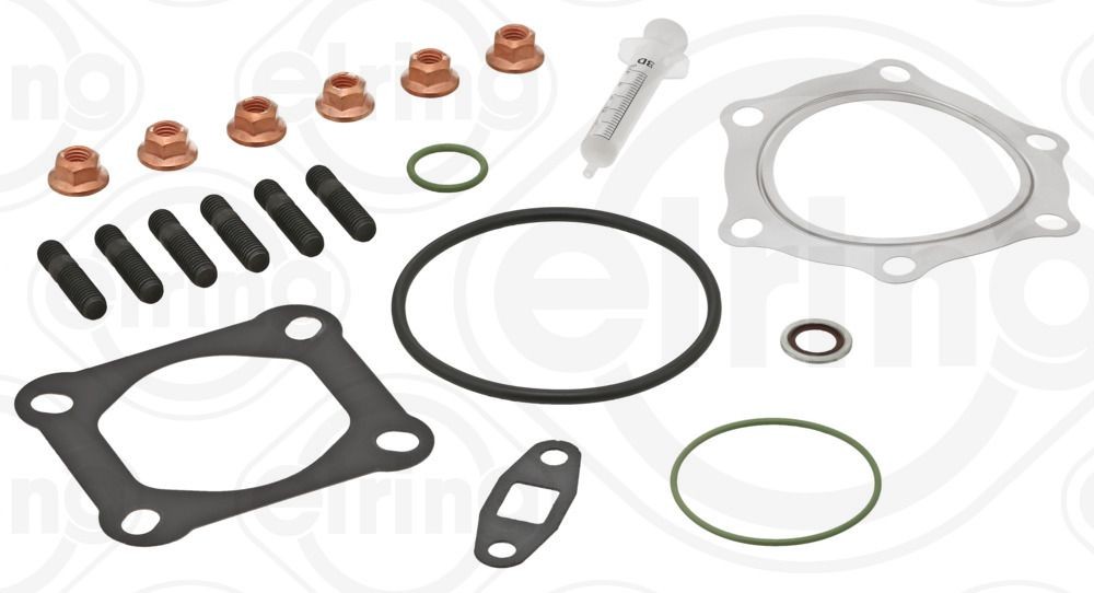 2836324 ELRING with gaskets/seals, with bolts/screws Mounting Kit, charger 716.080 buy