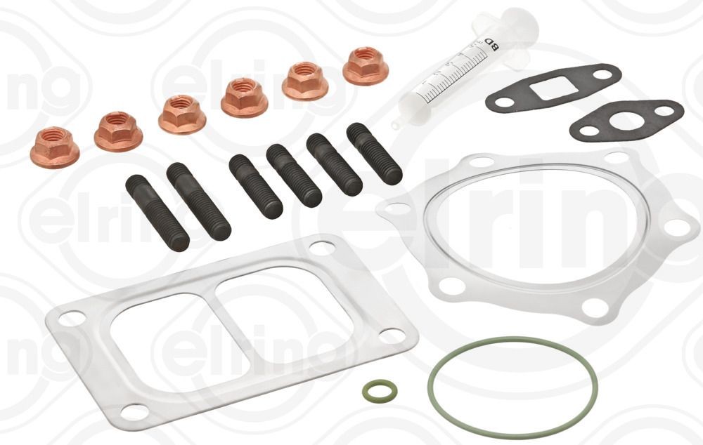 312700 ELRING with gaskets/seals, with bolts/screws Mounting Kit, charger 716.090 buy