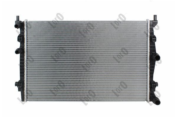 003-017-0065 ABAKUS Radiators SEAT Aluminium, 650 x 438 x 22 mm, Brazed cooling fins