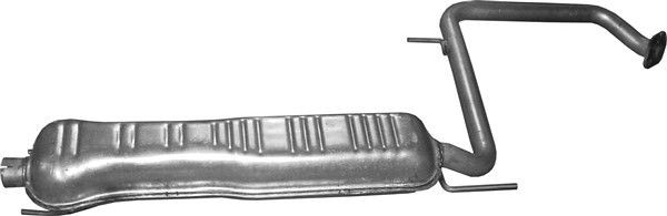 POLMO 17.001 Opel ZAFIRA 2016 Exhaust middle section