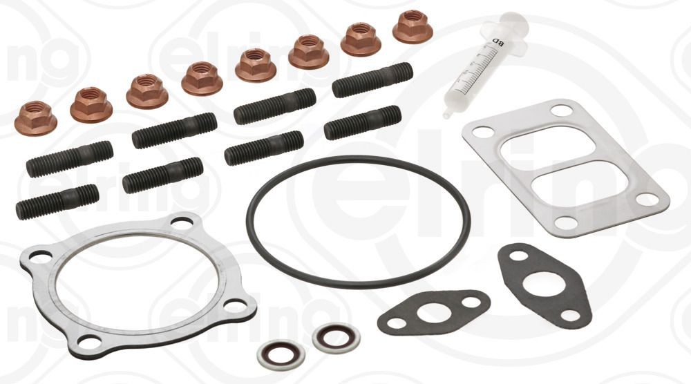 3528568 ELRING 736.840 Mounting Kit, charger 51.09100-7580