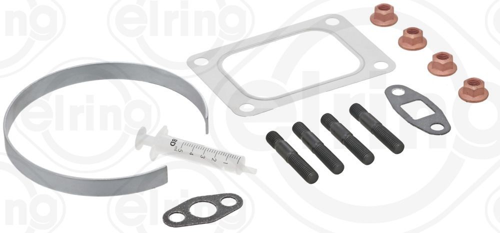 11030483 ELRING with gaskets/seals, with bolts/screws Mounting Kit, charger 741.930 buy