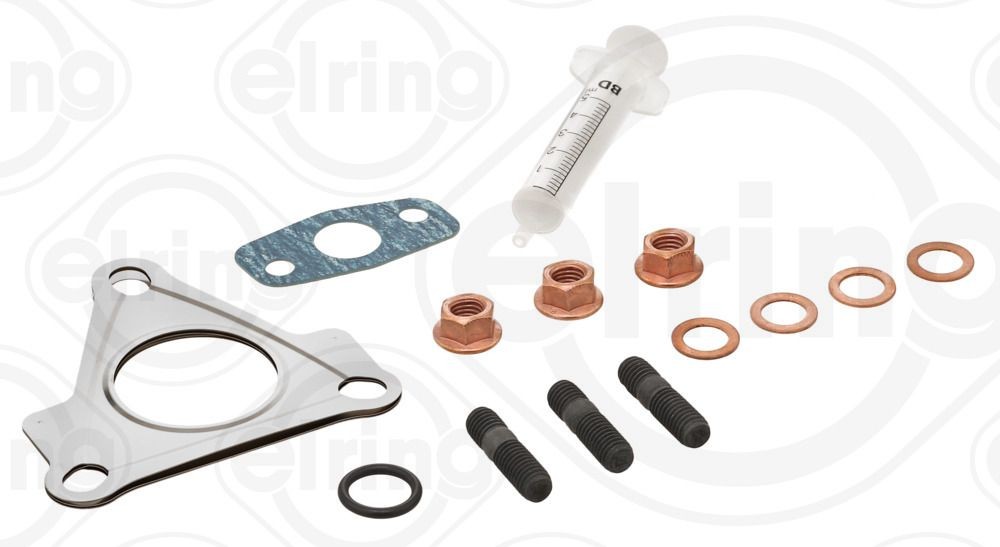 743.530 ELRING Turbocharger gasket SMART with gaskets/seals, with bolts/screws