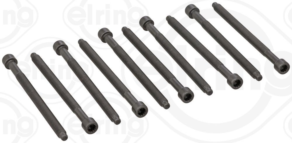ELRING 057.240 Bolt Kit, cylinder head without disc, Female Star