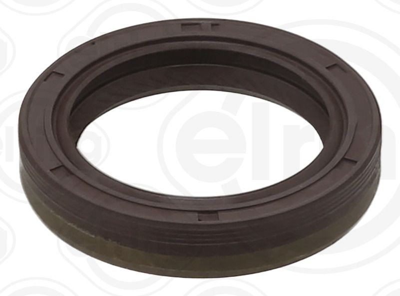 ELRING FPM (fluoride rubber) Inner Diameter: 27mm Shaft seal, crankshaft 069.540 buy