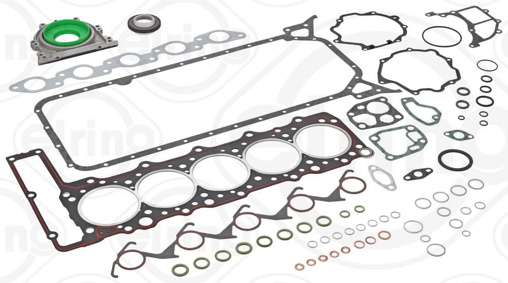 ELRING Full gasket set, engine MERCEDES-BENZ E-Class Saloon (W210) new 746.411