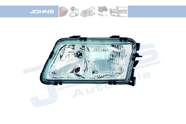 JOHNS 13 01 09 Headlight Left, H7, H1, without front fog light, without motor for headlamp levelling