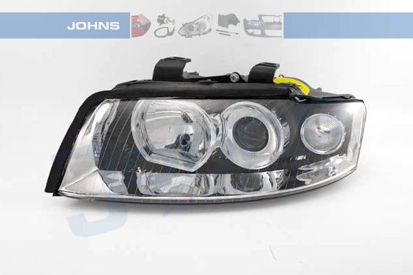13 10 09 JOHNS Headlight AUDI Left, H7/H7, with indicator, without motor for headlamp levelling