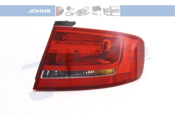 13 12 88-1 JOHNS Tail lights AUDI Right, Outer section, without bulb holder