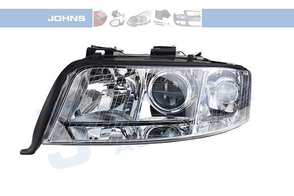 JOHNS 13 18 09-6 Headlight Left, H7/H7, with indicator, without motor for headlamp levelling