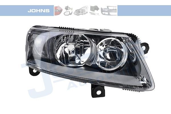 JOHNS 13 19 10 Headlight Right, H7, H1, with indicator, without motor for headlamp levelling