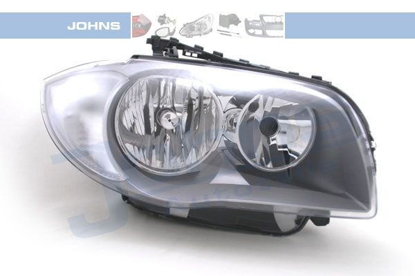 JOHNS 20 01 10-2 Headlight Right, H7/H7, DE, with indicator, without motor for headlamp levelling
