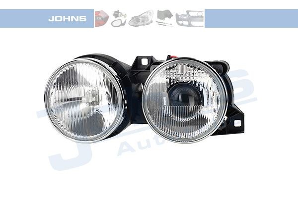 JOHNS 20 06 09 Headlight Left, H1, DE, without motor for headlamp levelling