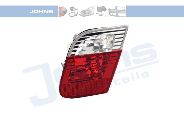 JOHNS 20 08 88-24 Rear light Right, Inner Section, white, red, without bulb holder