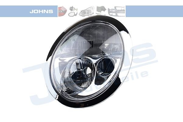 JOHNS 20 51 09 Headlight Left, H7/H7, with motor for headlamp levelling