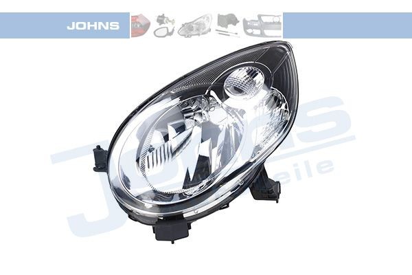 JOHNS 23 01 09 Headlight Left, H4, with indicator, without motor for headlamp levelling