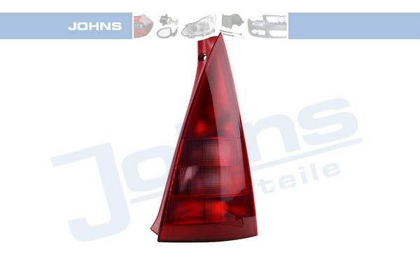 JOHNS 23 07 88 Rear light Right, without bulb holder
