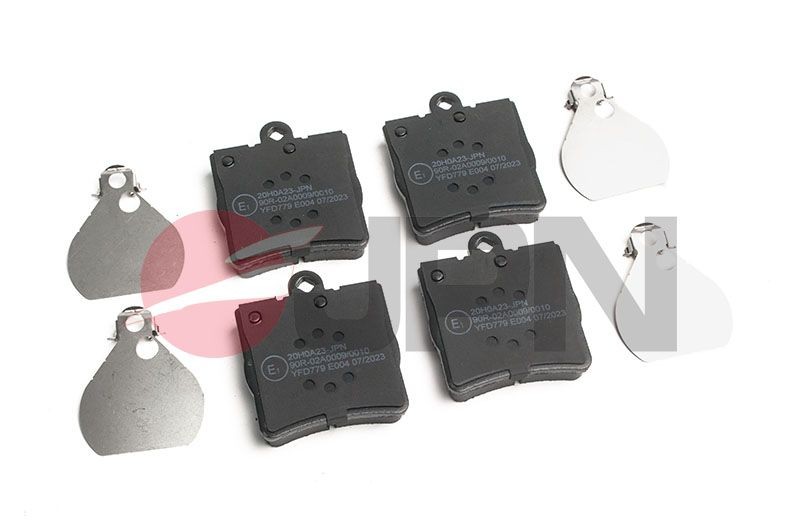 JPN without integrated wear sensor Height 1: 72,8mm, Width 1: 62mm, Thickness 1: 15,5mm Brake pads 20H0A23-JPN buy