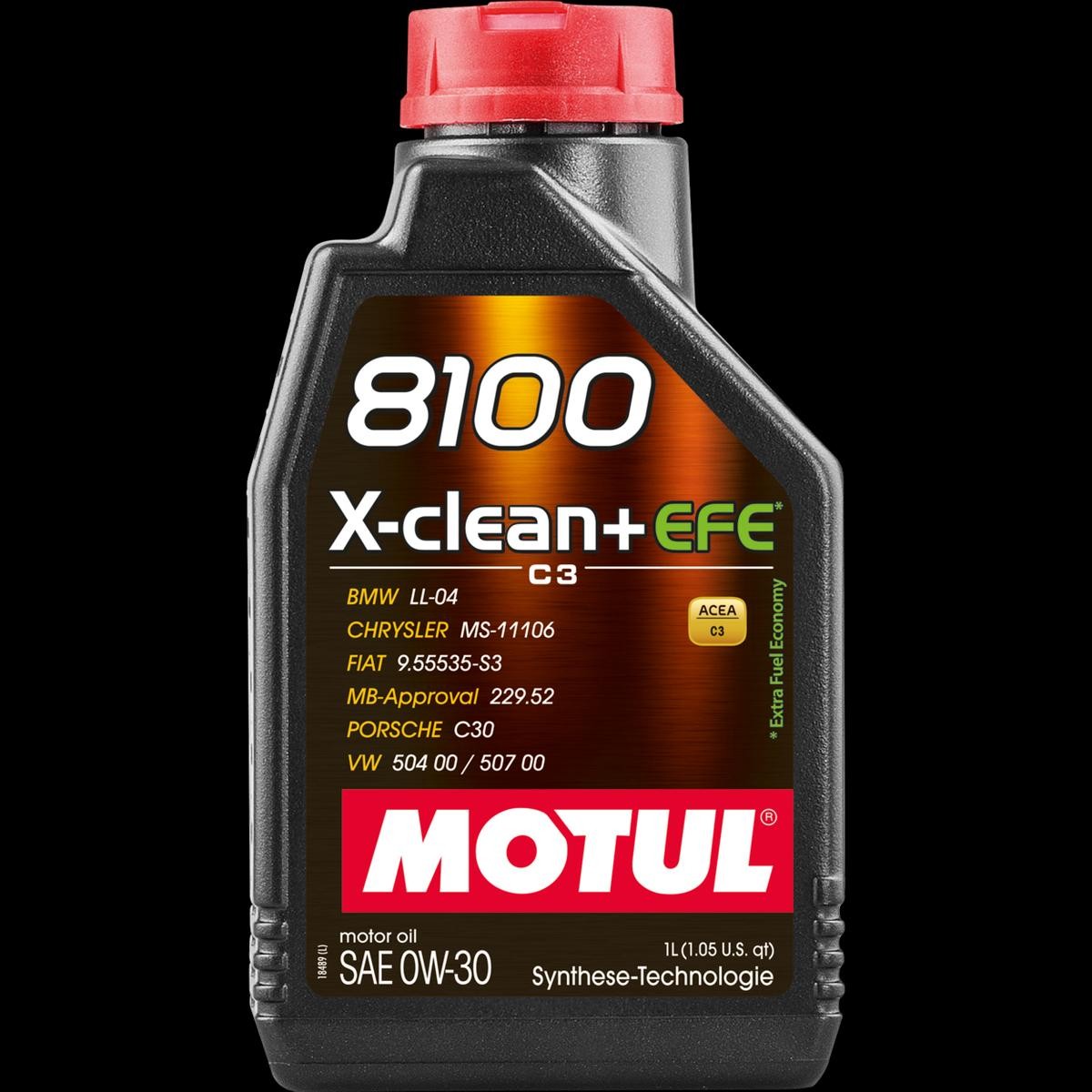 MOTUL 8100 X-CLEAN + EFE 111676 Car oil AUDI A3 Sportback (8YA) RS3 quattro 407 hp Petrol 2024