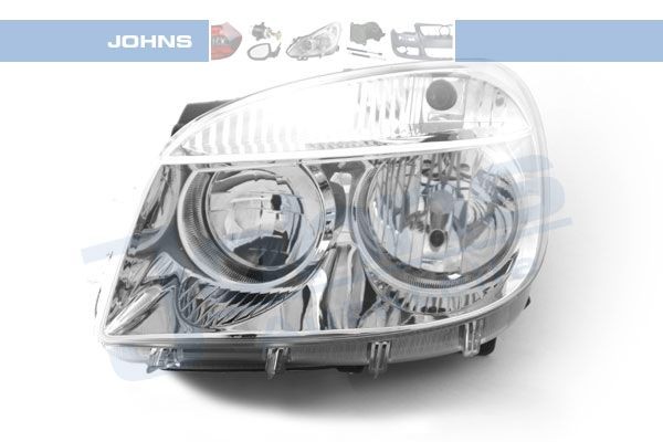 JOHNS 30 51 09-4 Headlight Left, H7, H1, with indicator, with motor for headlamp levelling