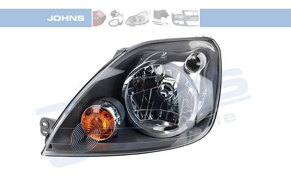 JOHNS 32 02 09-2 Headlight Left, H4, with indicator, with motor for headlamp levelling