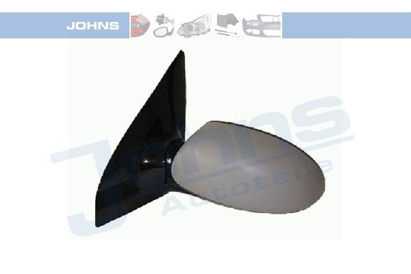 JOHNS Left, Control: cable pull, Convex, primed Side mirror 32 11 37-15 buy