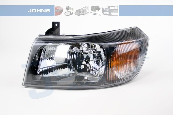 JOHNS Left, H4, without motor for headlamp levelling Vehicle Equipment: for vehicles with headlight levelling (electric), Frame Colour: black Front lights 32 47 09-2 buy