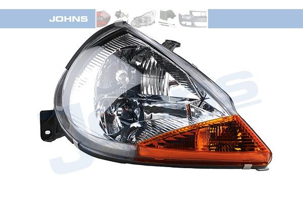 JOHNS 32 51 10 Headlight Right, H7, H1, with indicator, without motor for headlamp levelling