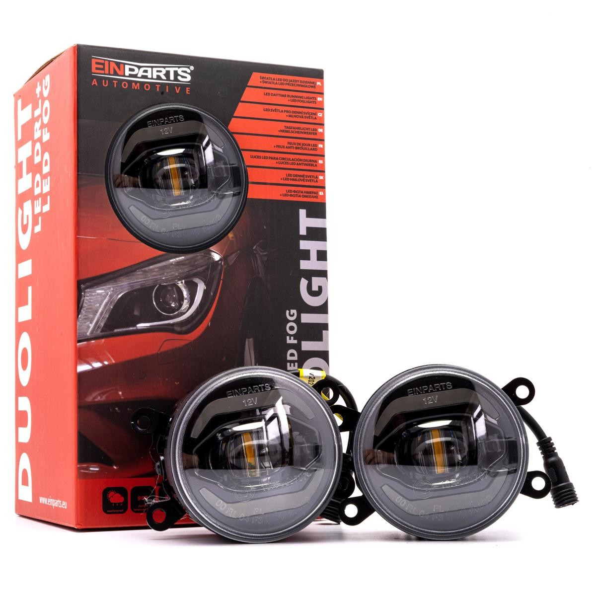 EINPARTS Fog light kit rear and front OPEL Astra G Caravan (T98) new DUOLIGHT DL39