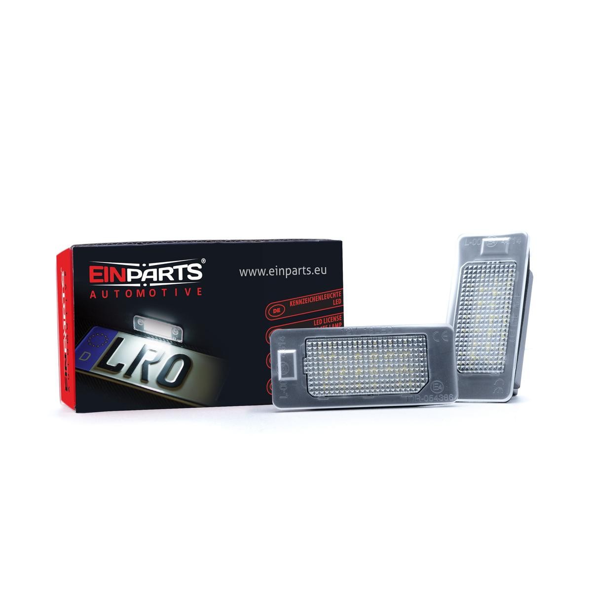 EINPARTS EP06 Number plate light BMW 4 Series 2013 in original quality