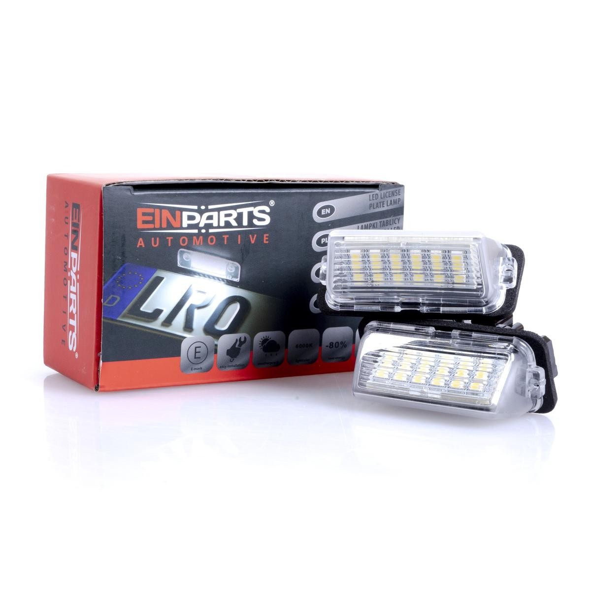 EINPARTS LED Suitable for CAN bus systems Licence Plate Light EP131 buy