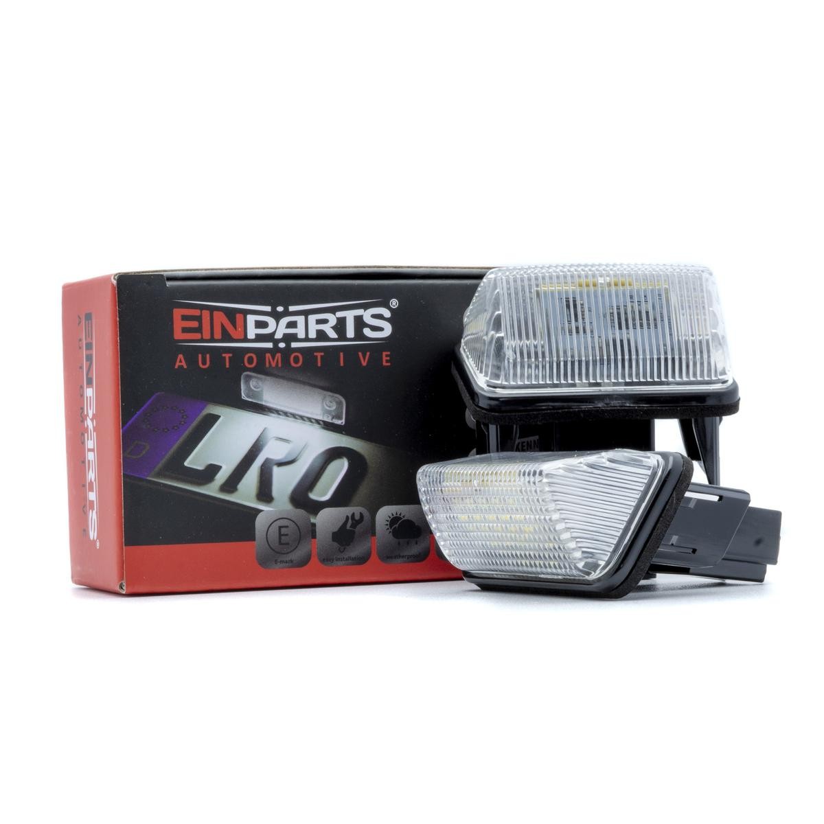 EINPARTS Licence Plate Light EP142 Toyota COROLLA 2005