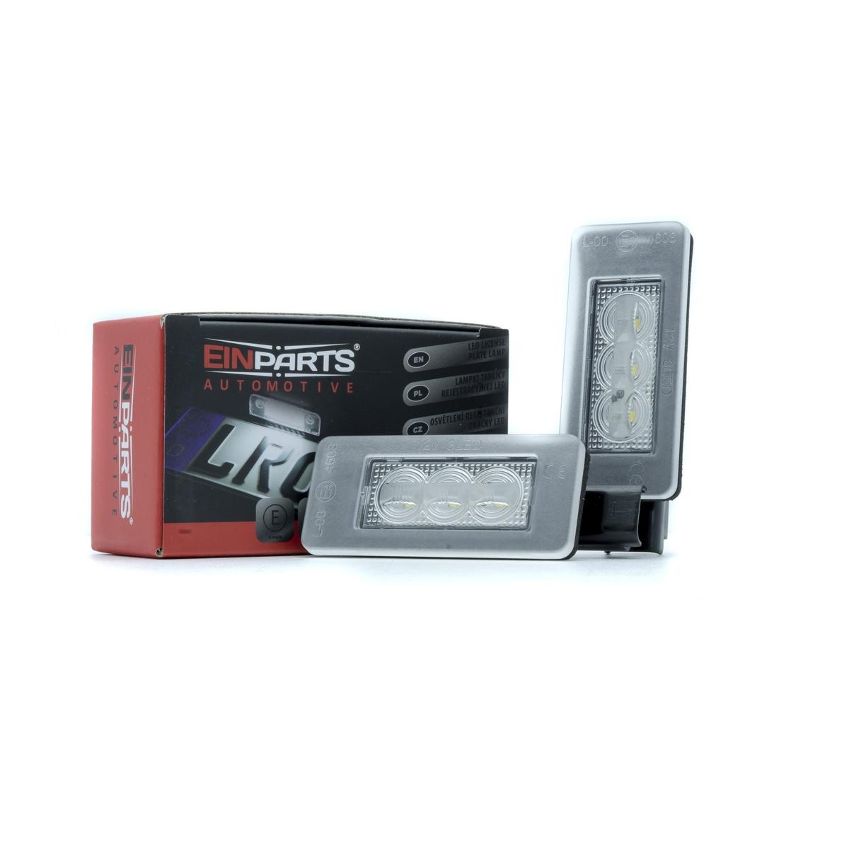 Ayikeiy 2X LED Eclairage plaque d'immatriculation feux de plaque feu de  plaque d'immatriculation ampoule pour plaque d'immatriculation compatible  avec