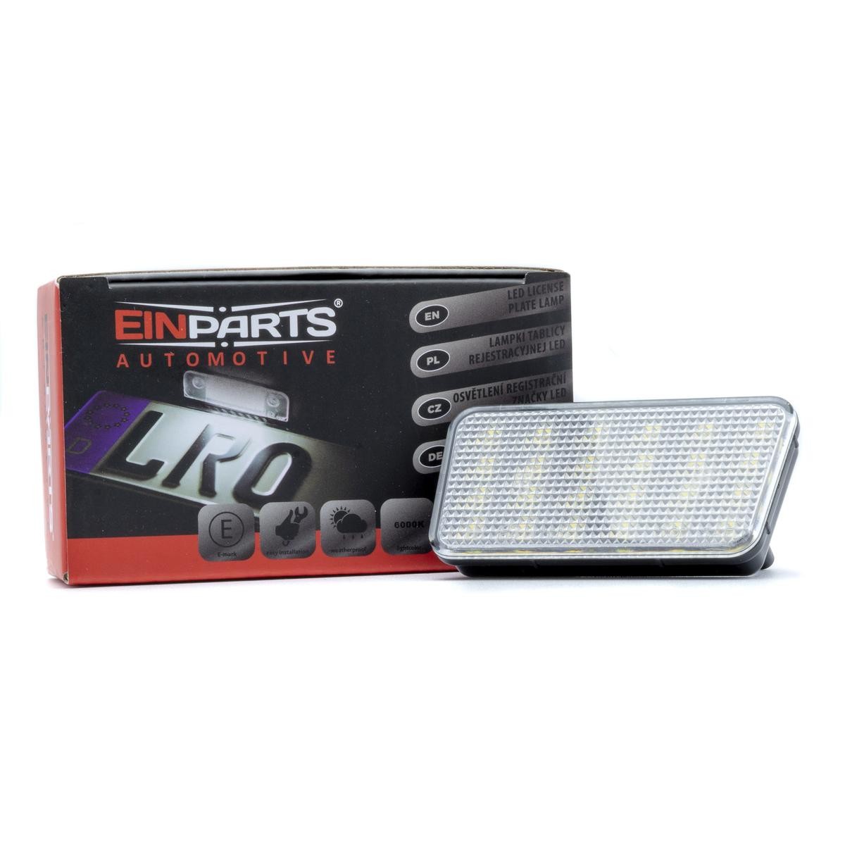 EINPARTS EP166 JEEP WRANGLER 2022 Number plate light