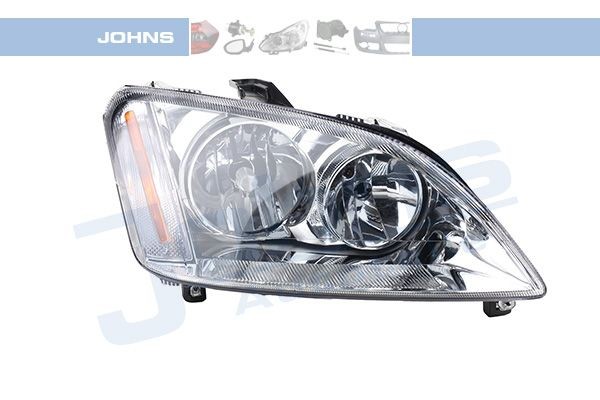 JOHNS 32 65 10 Headlight Right, H7, H1, without motor for headlamp levelling