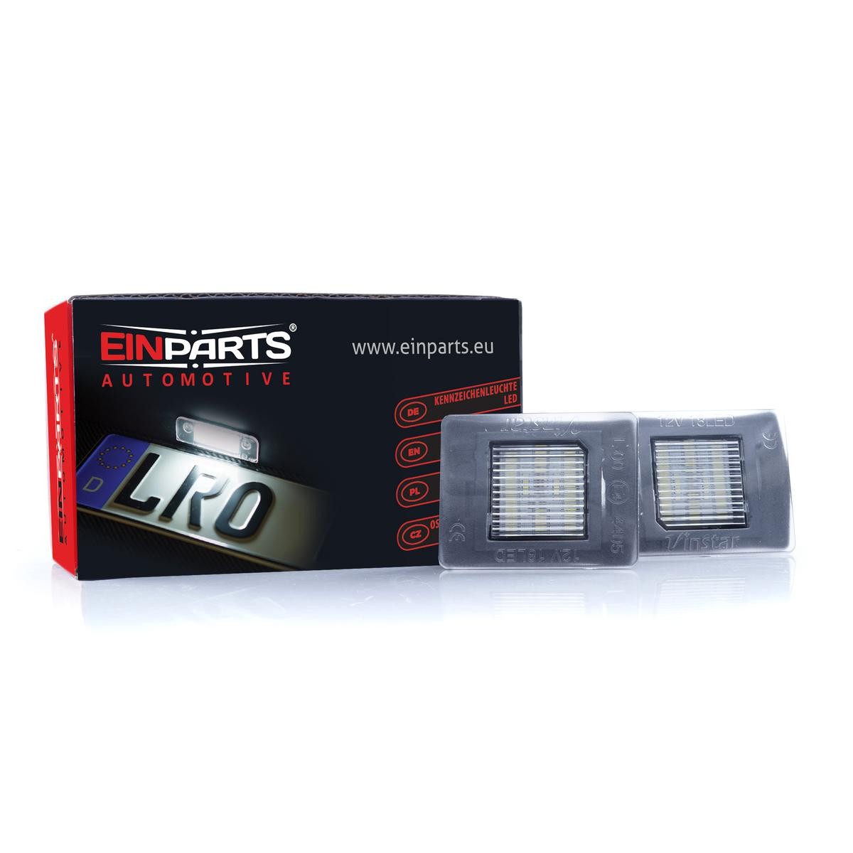 EINPARTS EP69 Number plate light W176 A 160 CDI 1.5 90 hp Diesel 2016 price