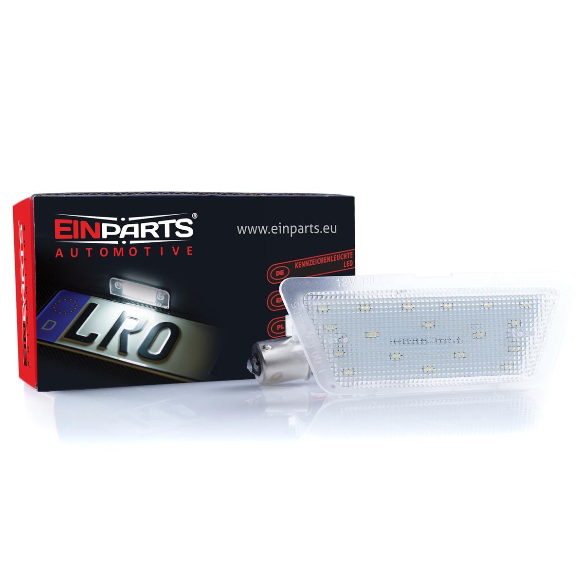 Pack Leds plaque d'immatriculation pour Opel Astra G