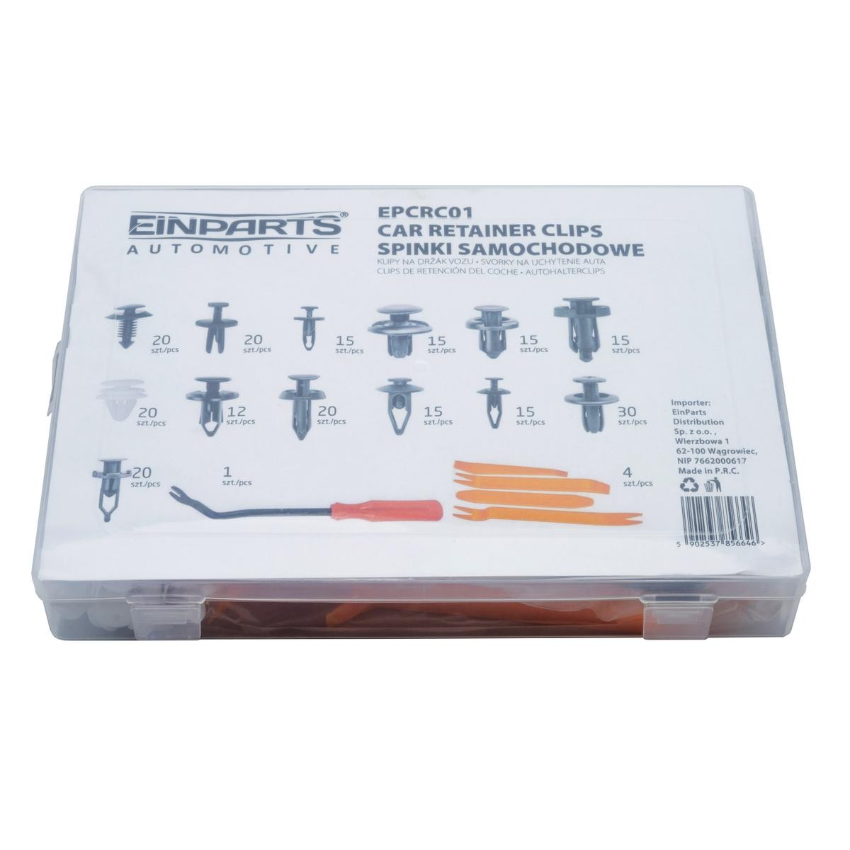 EINPARTS EPCRC01 Holding Clip Set, body