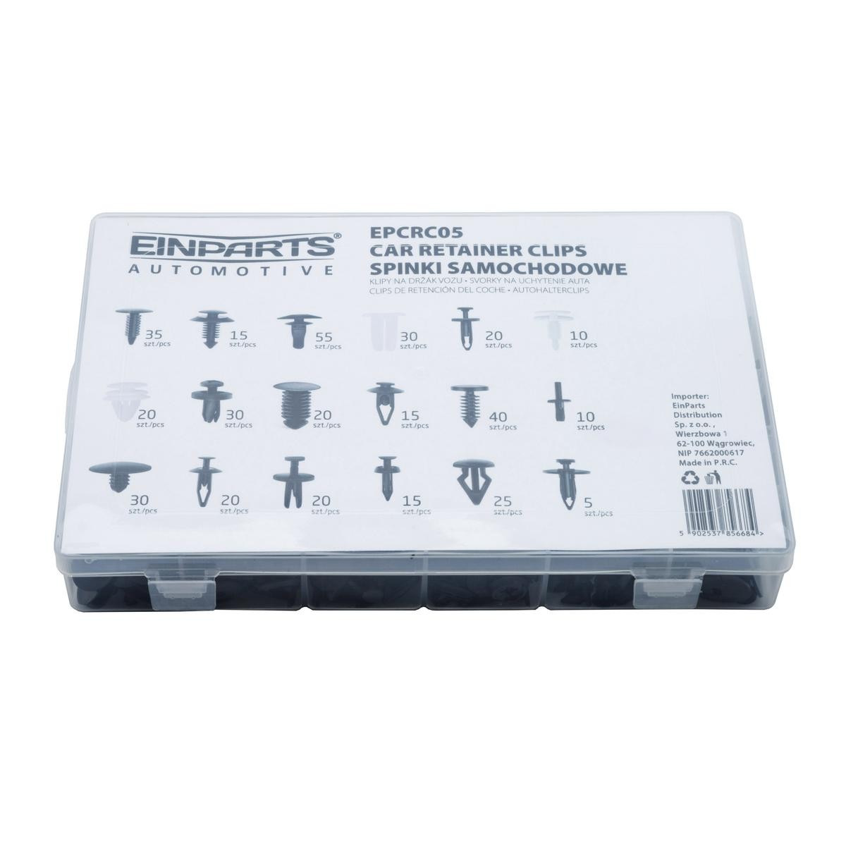 Original EPCRC05 EINPARTS Holding Clip Set, body experience and price