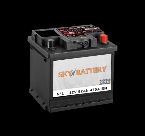 Batterie pour Polo 5 1.2 70 CH Essence 51 KW 2009 - 2024 CGPA
