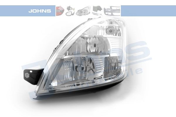 JOHNS 40 43 09 Headlight Left, H7/H1/H1, with motor for headlamp levelling