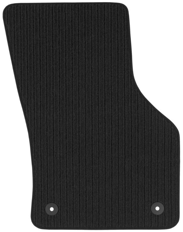 SCHOENEK 10.63477.9 Floor liners Textile, Front and Rear, Quantity: 4, black, Tailored