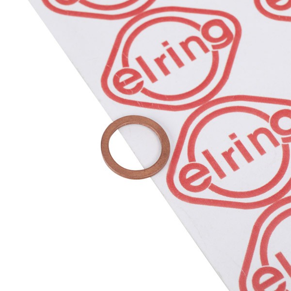 ELRING 107.301 Seal Ring 10 x 1 mm, A Shape, Copper, DIN/ISO 7603