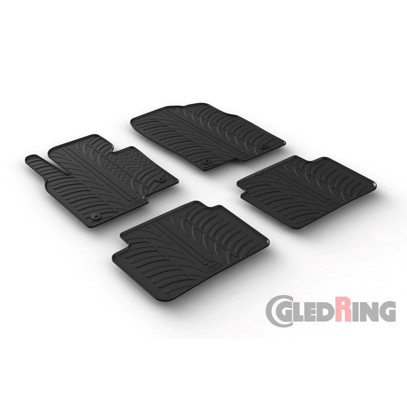 Trimak Auto-Fußmatte, MAZDA CX-5 1.Generation (2011 - 2017) Gummimatten  Autofußmatten