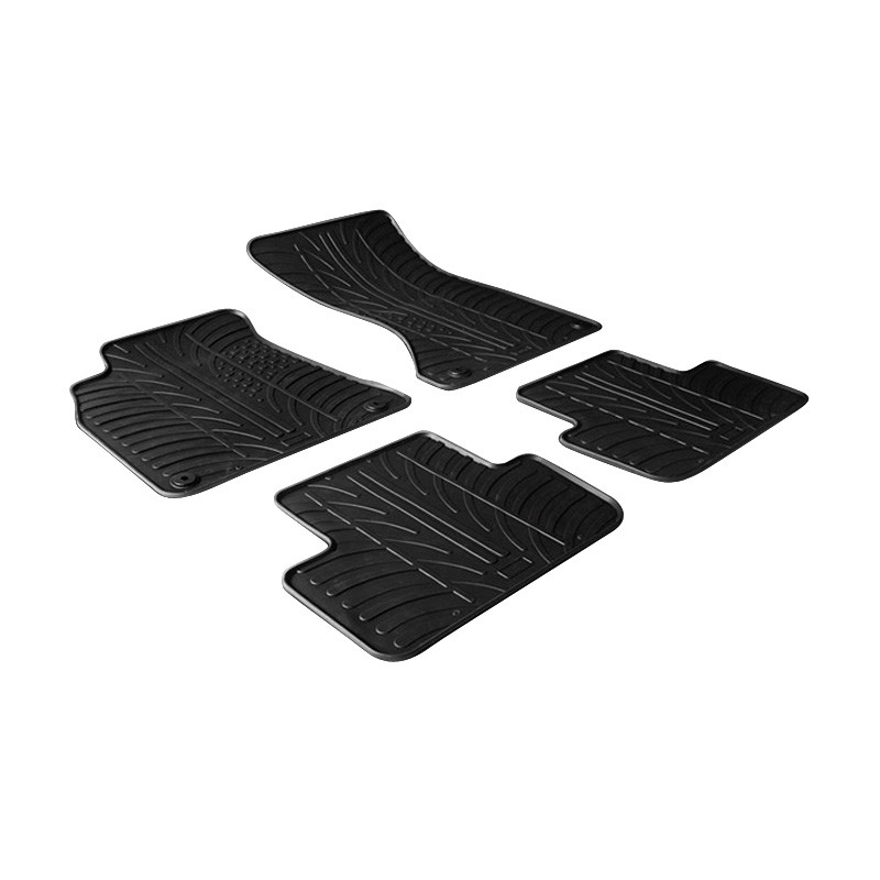 Gledring Floor liners rubber and textile AUDI A4 Avant (8K5, B8) new 0240