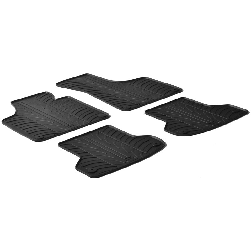 Gledring Floor liners rubber and textile AUDI A3 Hatchback (8P1) new 0246