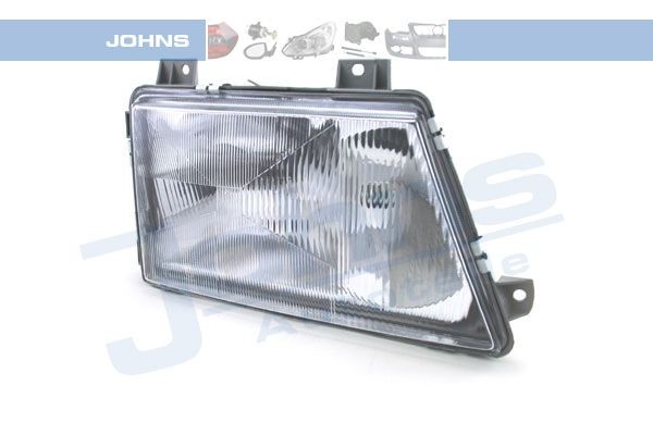 JOHNS 50 63 10 Headlight Right, H1/H1, without front fog light