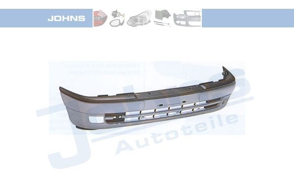 JOHNS 55 07 07-10 Bumper Front, for vehicles without air conditioning, Partially paintable, with roof rails