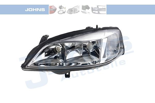 JOHNS Left, H7, HB3, with indicator, without motor for headlamp levelling Vehicle Equipment: for vehicles with headlight levelling (electric) Front lights 55 08 09 buy