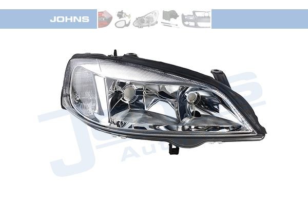 JOHNS 55 08 10 Headlight Right, H7, HB3, with indicator, without motor for headlamp levelling